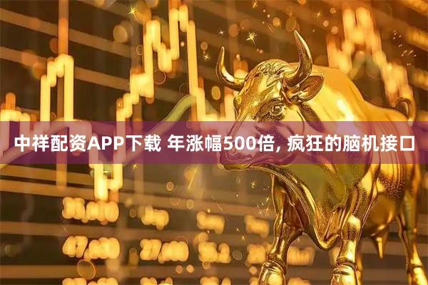 中祥配资APP下载 年涨幅500倍, 疯狂的脑机接口